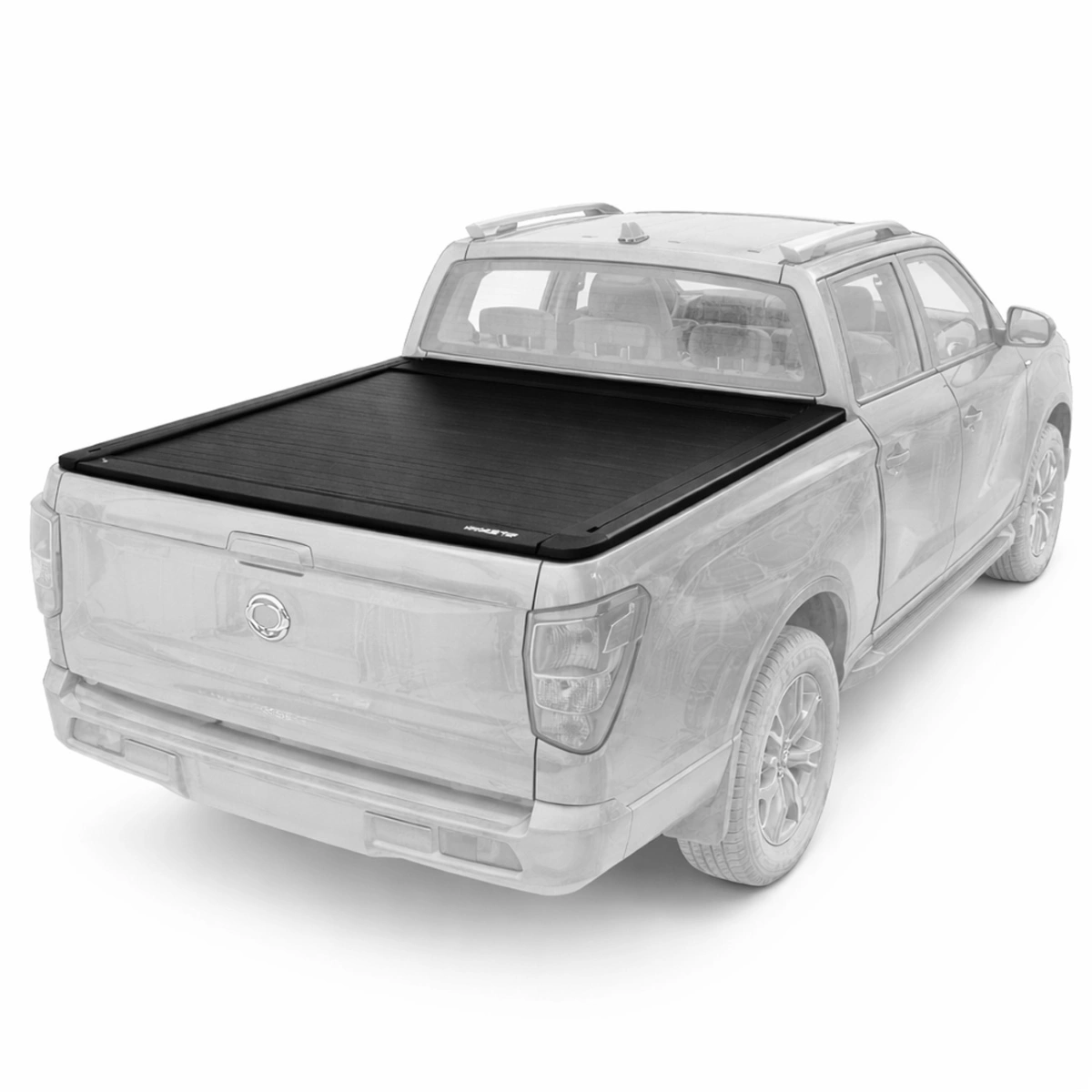 Maximus Top Roller v2 SsangYong Musso Grand Sürgülü Kasa Kapağı (Siyah) - Tonneau Cover