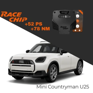 RaceChip Mini Countryman U25 - John Cooper Works ALL4 300 PS GTS 5 Black APP Bleutooth +52 PS +78 NM Tork Chip Tuning