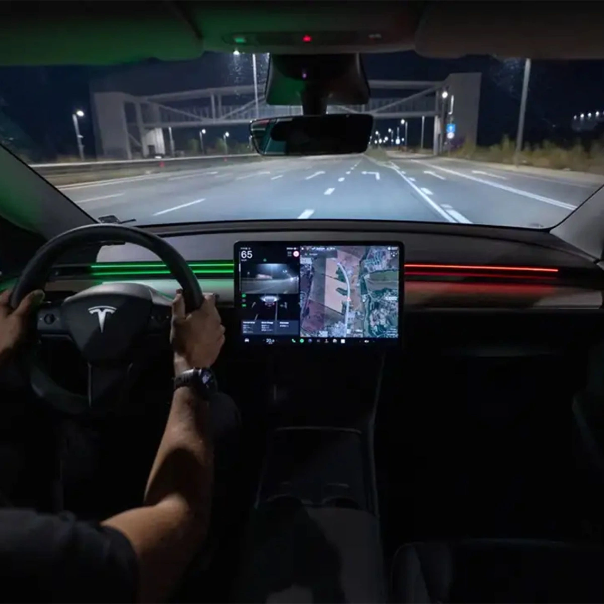 Enhance Auto TESLA S3XY Strip - Tesla Akıllı Ambiyans Aydınlatma - Juniper (Yeni Kasa) Model Y (2025)