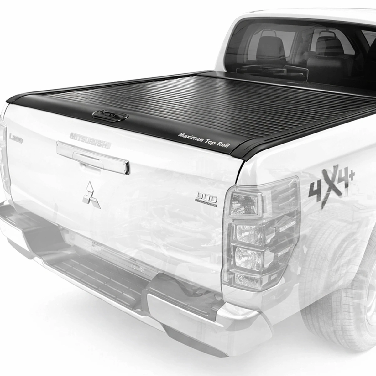 Maximus Top v1 Roller Mitsubishi L200 Sürgülü Kasa Kapağı (Siyah) - Tonneau Cover