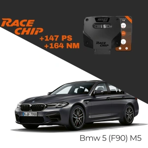 Race Chip Bmw 5 Serisi (F90) M5 600 PS GTS 5 Black APP Bluetooth +147 PS +164 NM Tork Chip Tuning