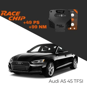Race Chip Audi A5 (5F) 45 TFSI 245 PS GTS 5 Black APP Bluetooth +49 PS +99 NM Tork Chip Tuning