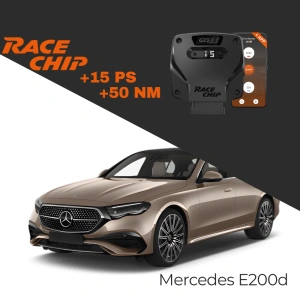 RaceChip Mercedes E200d W213 1.6L 160 PS GTS 5 APP Bluetooth +15 PS +50 NM Tork Chip Tuning