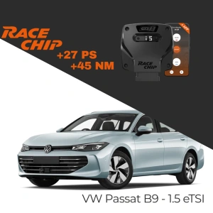 RaceChip Volkswagen Passat B9 - 1.5 eTSI 150 GTS 5 APP Bleutooth +27 PS +45 NM Tork Chip Tuning