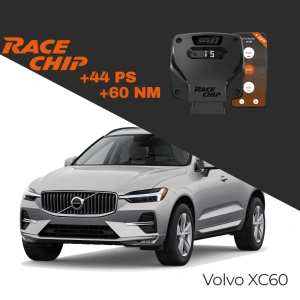 RaceChip Volvo XC60 II 2.0 D4 190 PS GTS 5 APP Bluetooth +44 PS +60 NM Tork Chip Tuning