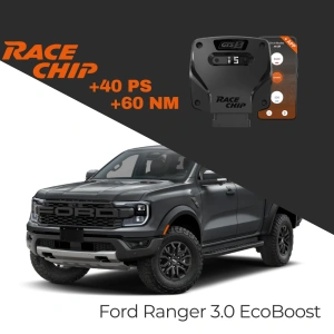 RaceChip Ford Ranger T9 3.0 EcoBoost 292 PS GTS 5 APP Bluetooth +40 PS +60 NM Tork Chip Tuning