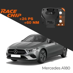 RaceChip Mercedes A180 W176 1.6L 122 PS GTS 5 APP Bluetooth +24 PS +60 NM Tork Chip Tuning