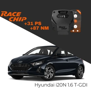 RaceChip Hyundai i20N 1.6 T-GDI 204 PS GTS 5 APP Bluetooth +31 PS +87 NM Tork Chip Tuning