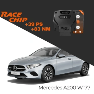 RaceChip Mercedes A200 W177 1.3L 163 PS GTS 5 APP Bluetooth Chip Tuning +39 PS +83 NM Tork Artışı