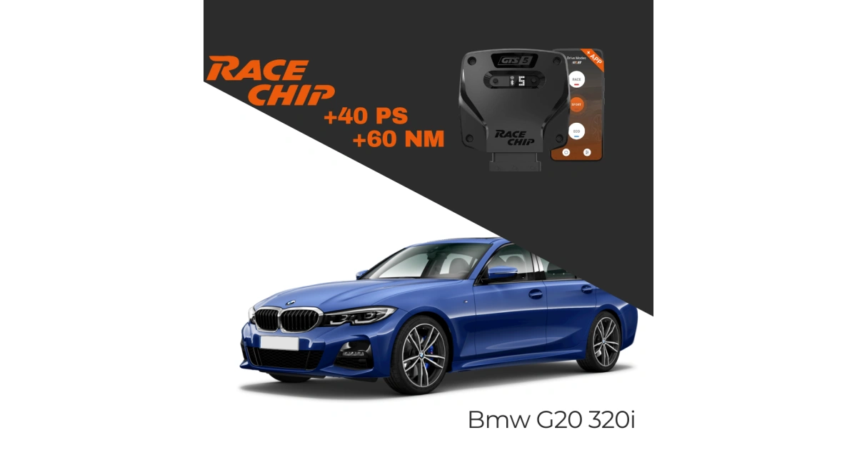 RaceChip Bmw 3 Serisi G20 320i 170 PS GTS 5 APP Bluetooth +40 PS +