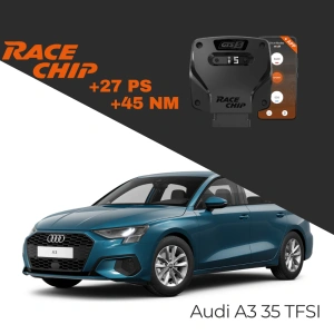 RaceChip Audi A3 8Y - FaceLift 35 TFSI 150 PS 2024> GTS 5 APP Bleutooth +27 PS +45 NM Tork Chip Tuning