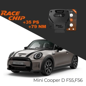 RaceChip Mini Cooper D F55,F56 - 116 PS GTS 5 APP Bleutooth +35 PS +79 NM Tork Chip Tuning