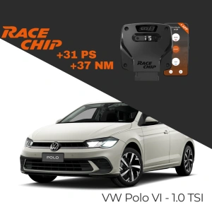 RaceChip Volkswagen Polo VI - 1.0 TSI 95 PS 2024-> GTS 5 APP Bleutooth +31 PS +37 NM Tork Chip Tuning