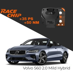 RaceChip Volvo S60 III - 224 - 2.0 B5 Mild Hybrid 250 PS GTS 5 APP Bleutooth +35 PS +50 NM Tork Chip Tuning