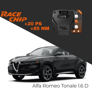 RaceChip Alfa Romeo Tonale 1.6 D 131 PS GTS 5 APP Bleutooth +20 PS +85 NM Tork Chip Tuning
