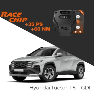 RaceChip Hyundai Tucson NX4 1.6 T-GDI 180 PS GTS 5 APP Bluetooth +35 PS +60 NM Tork Chip Tuning
