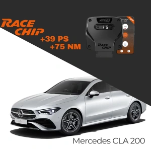 RaceChip Mercedes CLA 200 C/X117 1.6L 156 PS GTS 5 APP Bluetooth +39 PS +75 NM Tork Chip Tuning
