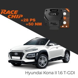 RaceChip Hyundai Kona II - 1.6 T-GDi 170 PS 2023-> GTS 5 APP Bleutooth +28 PS +50 NM Tork Chip Tuning