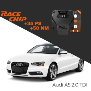RaceChip Audi A5 B10 - FU2 - 2.0 TDI 204 PS GTS 5 APP Bleutooth +35 PS +50 NM Tork Chip Tuning