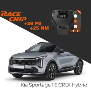 RaceChip Kia Sportage V NQ5 1.6 CRDI Hybrid 136 PS GTS 5 APP Bluetooth +26 PS +25 NM Tork Chip Tuning