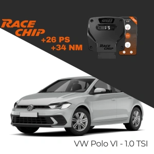 RaceChip Volkswagen Polo VI - 1.0 TSI 95 PS 2021->2024 GTS 5 APP Bleutooth +26 PS +34 NM Tork Chip Tuning