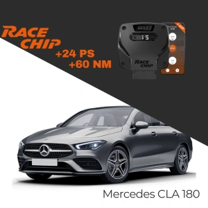 RaceChip Mercedes CLA 180 C/X117 1.6L 122 PS GTS 5 APP Bluetooth +24 PS +60 NM Tork Chip Tuning