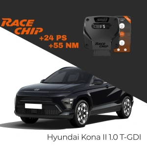 RaceChip Hyundai Kona II - 1.0 T-GDi 120 PS 2023-> GTS 5 APP Bleutooth +24 PS +55 NM Tork Chip Tuning