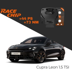 RaceChip Cupra Leon 1.5 TSI 150 PS GTS 5 APP Bluetooth +44 PS +73 NM Tork Chip Tuning