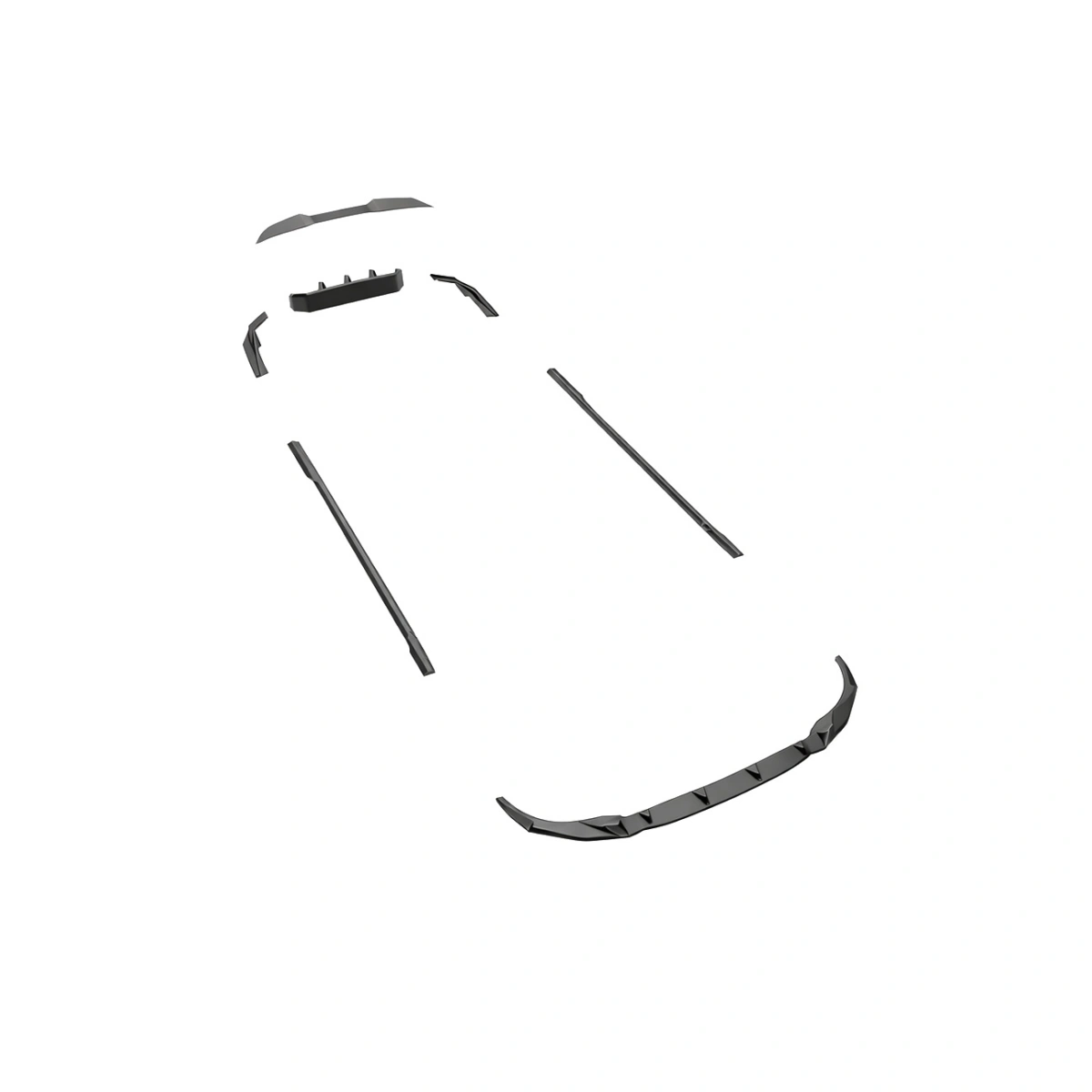 Apex Aero Design - BMW 3 Series G20-G21 M-Pack Facelift (2022+) - 7 Parça Body Kit