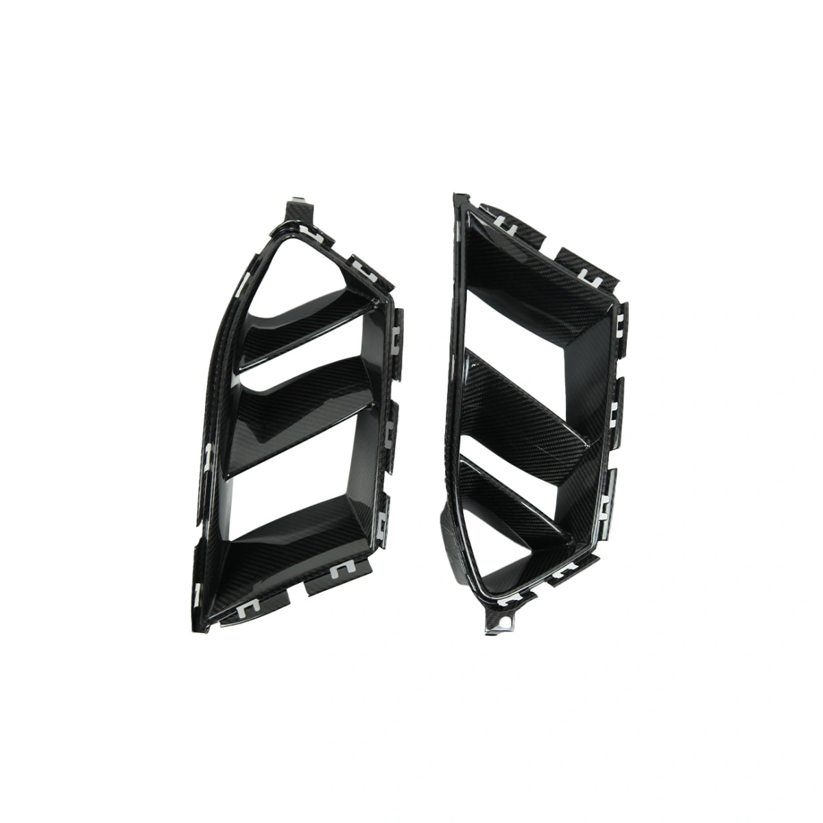 Bmw M Performance Karbon Ön Tampon Hava Kanalı Seti - M3 G80-G81 - M4 G82-G83