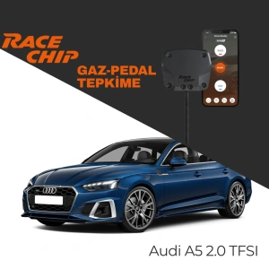 RaceChip XLR5 Audi A5 (5F) 2.0 TFSI Gaz Pedal Tepkime Cihazı Eco-Sport-Race APP Bluetooth