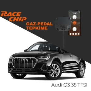 RaceChip XLR5 Audi Q3 (F3) 35 TFSI 150 PS 2018-2022 Gaz Pedal Tepkime Cihazı Eco-Sport-Race APP Bluetooth