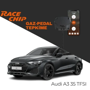 RaceChip XLR5 Audi A3 (8Y) FaceLift 35 TFSI 150 PS 2024- Sonrası Gaz Pedal Tepkime Cihazı Eco-Sport-Race APP Bluetooth