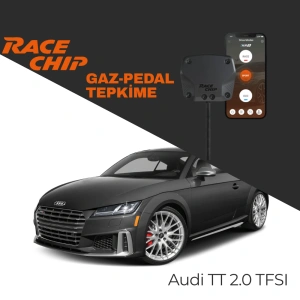 RaceChip XLR5 Audi TT (8J) 2.0 TFSI Gaz Pedal Tepkime Cihazı Eco-Sport-Race APP Bluetooth
