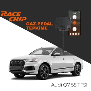 RaceChip XLR5 Audi Q7 (AM) 55 TFSI 340 PS Gaz Pedal Tepkime Cihazı Eco-Sport-Race APP Bluetooth