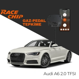 RaceChip XLR5 Audi A6 (C7) 2.0 TFSI 252 PS Gaz Pedal Tepkime Cihazı Eco-Sport-Race APP Bluetooth