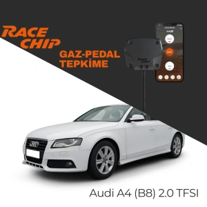 RaceChip XLR5 Audi A4 (B8) 2.0 TFSI Gaz Pedal Tepkime Cihazı Eco-Sport-Race APP Bluetooth