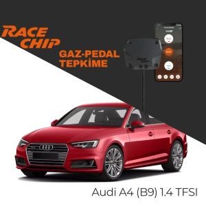 RaceChip XLR5 Audi A4 (B9) 1.4 TFSI 150 PS Gaz Pedal Tepkime Cihazı Eco-Sport-Race APP Bluetooth