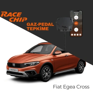 RaceChip XLR5 Fiat Egea, Egea Cross 1.3 D, 1.4L, 1.5L, 1.6D Gaz Pedal Tepkime Cihazı Eco-Sport-Race APP Bluetooth