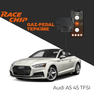 RaceChip XLR5 Audi A5 (5F) 45 TFSI 265 PS Mild Hybrid Gaz Pedal Tepkime Cihazı Eco-Sport-Race APP Bluetooth