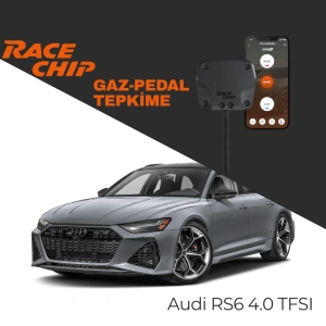 RaceChip XLR5 Audi RS6 (C7) 4.0 TFSI 560 PS Gaz Pedal Tepkime Cihazı Eco-Sport-Race APP Bluetooth