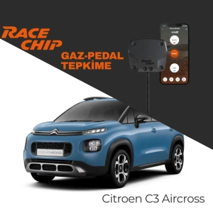 RaceChip XLR5 Citroen C3 Aircross Gaz Pedal Tepkime Cihazı Eco-Sport-Race APP Bluetooth