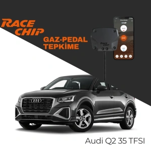 RaceChip XLR5 Audi Q2 35 TFSI 150 PS 2018-2022 Gaz Pedal Tepkime Cihazı Eco-Sport-Race APP Bluetooth
