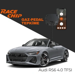 RaceChip XLR5 Audi RS6 (C7) Performance 4.0 TFSI 605 PS Gaz Pedal Tepkime Cihazı Eco-Sport-Race APP Bluetooth