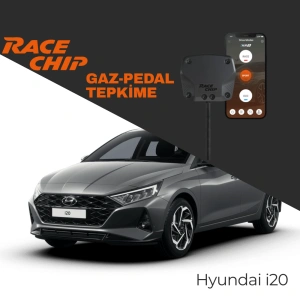 RaceChip XLR5 Hyundai i20 (BC3) 1.0 T-GDI 100 PS Gaz Pedal Tepkime Cihazı Eco-Sport-Race APP Bluetooth