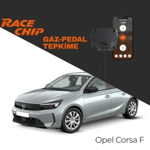 RaceChip XLR5 Opel Corsa (F) 1.2L Puretech 130 PS Gaz Pedal Tepkime Cihazı Eco-Sport-Race APP Bluetooth