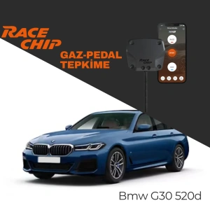 RaceChip XLR5 Bmw 5 Serisi (G30) 520d 190 PS Gaz Pedal Tepkime Cihazı Eco-Sport-Race APP Bluetooth