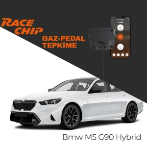 RaceChip XLR5 Bmw M5 Serisi (G90) (G99) M5 Plug-in Hybrid xDrive 4.4L 725 PS 1000NM Gaz Pedal Tepkime Cihazı Eco-Sport-Race APP Bluetooth