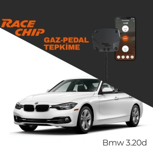 RaceChip XLR5 Bmw 3 Serisi (E90,E92,E93) 3.20d Gaz Pedal Tepkime Cihazı Eco-Sport-Race APP Bluetooth