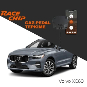 RaceChip XLR5 Volvo XC60 II 2.0 D4 190 PS Gaz Pedal Tepkime Cihazı Eco-Sport-Race APP Bluetooth